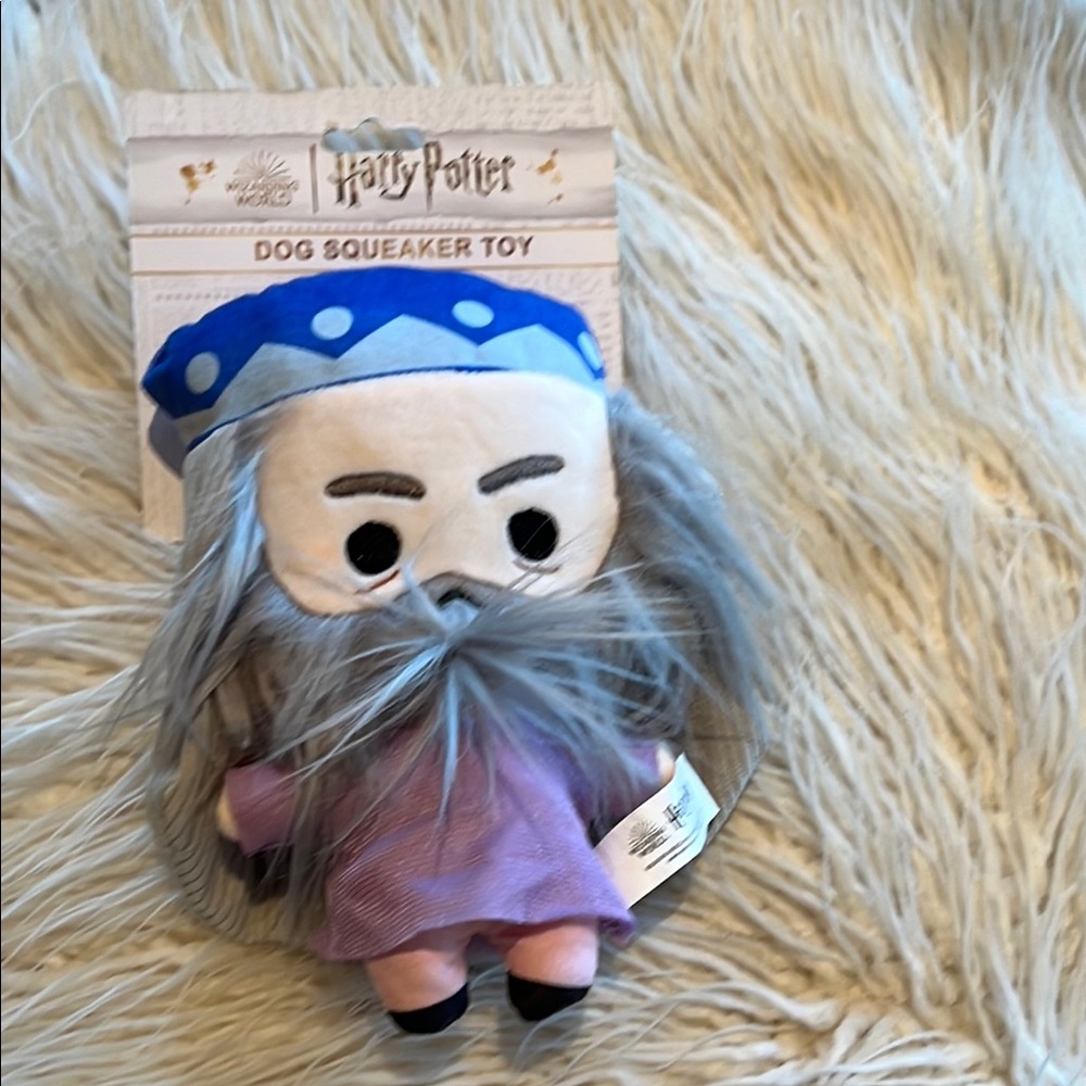 Warner Bros. Wizarding World HARRY POTTER DOG SQUEAKER TOY!